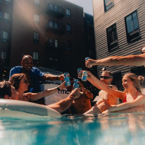 Tan lines, cold drinks, and no where else to be. 🍹

Pool season officially kicks off on Friday! Grab a friend and don’t forget your sunscreen 🧴☀️