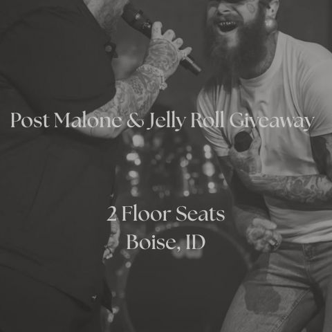 Hey everyone- are you ready to see @postmalone & @jellyroll615 on June 24th in Boise, ID? LOCAL Boise is giving away two floor tickets to the best damn concert 👏

Here’s how to enter:
1️⃣ Like this video
2️⃣ Follow @localboise 
3️⃣ Tag your friends!
One Comment = One Entry
(There are no restrictions on the number of comments)

Each time you share this video you’ll receive 10 extra points!

Announcing the winner on 06/18 at 4pm MST. Good luck 🫶