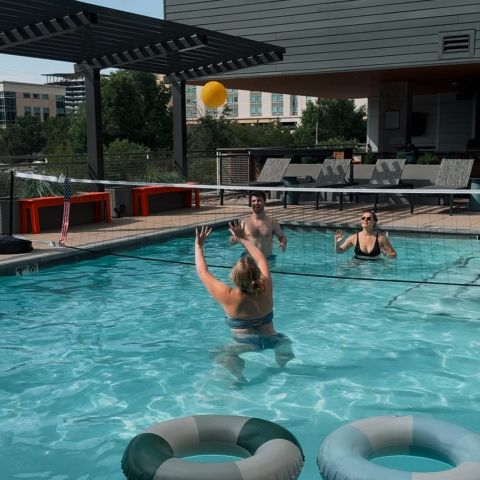 Nothing takes the edge off like a top floor view right where you live! 🌇🔥 #livelocal #local #localboise #boise #idaho #livedowntown